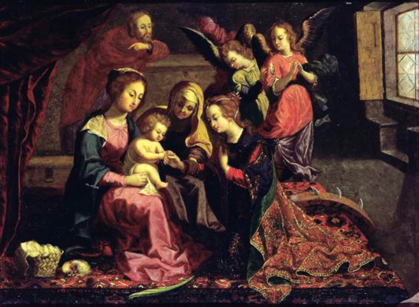 mystic marriage of saint catharine